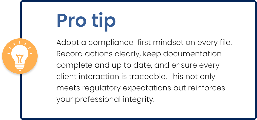compliance-first mindset image